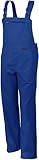 Qualitex Arbeits-Latzhose BW 270 - Größe: 52 - kornblau