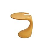 Sofa Beistelltisch, minimalistischer Nachttisch mit abgerundeten Ecken, rustikale Akzentmöbel für Wohnzimmer und Schlafzimmer