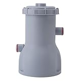 530 Gal Filterpumpe, Schwimmbadfilterpumpe 35W ABS für den Garten (EU-Stecker 220 V)
