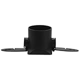 JOINPAYA Kajak Becherhalter aus Kunststoff Rutschfester Getränkehalter für Paddleboards und Surfbretter Schwarz Leichter Bootsbecherhalter für Outdoor Wassersport