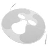 VILLFUL Vliesstoff Elektrodenpads für Muskelstimulator Selbstklebende Wiederverwendbare Gesichts Massagepflaster Kompatibel mit Physiotherapiegeräten für Zuhause gegen Gesichtsmüdigkeit