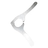 Supvox Seeigelöffner Edelstahl mit Sicherheitsfunktion Meeresfrüchteschere Kompakt für Haushalt und Küche