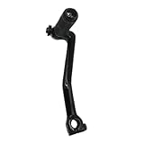 QWERTYUI AISHANBAIHUODIAN Motorradhebel Metall Klappstarter Pedal Gangschaltung Passend for PW 50 PW50 50cc Schalthebel Schwarz