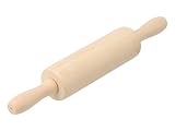 CULIMI Teigroller aus Buchenholz 55cm - Nudelholz Backzubehör Teigrolle Backutensilien Backset Roller Nudelrolle Holz