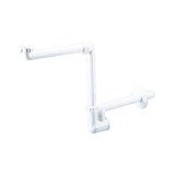 Dallmer DALL051103 Waschtisch Geruchverschluss, extrem raumsparend, weiß, 1 1/4 Zoll x 32 mm - Für Möbel