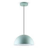 LED Universum Pendelleuchte Jada Mint Ø30cm x 125cm, E27 Fassung, max. 40W, Hängelampe, Hängeleuchte, Deckenlampe, Wohnzimmerleuchte, Kinderzimmerlampe, Metall