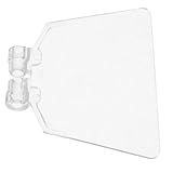 Didiseaon Bankschutzschild Augenschutz Satz Kunststoff Schutzschild Transparent Schleifmaschinen Schutzabdeckung für Doppelschleifer Werkstattschutz