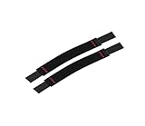 CCM S21 Shin Guard Straps Black Beingummi