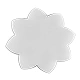 VILLCASE Silikonformen Für Tassenmatten in Lotusform Für Epoxidharz Antihaftbeschichtet Und Recycelbar