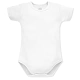 Pinokio Body Kurzarm, Lovely Day, Weiss, Unisex 62-92 (62)