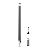 Stylus Pen für Samsung Galaxy Tab Tab A9+ / A8 / A7 / A7 Lite, Hohe Empfindlichkeit & Präzision Kapazitiver Stylus Pencil für Apple iPad/iPad Pro/Fire HD/Microsoft/Surface/Alle Touch-Geräte (Schwarz)