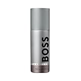 BOSS BOTTLED Deo-Spray, orientalisch-holziger Herrenduft mit Zimt und Moschusnoten für vielseitige Männer, 150ml