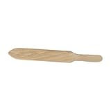 Fackelmann 2355850 Pfannkuchenwender aus Holz, 33,5 cm, Pfannkuchenwender, Holzspatel, Küchenwender, Lebensmittelspatel, Küchenhelfer, Holz, 33,5 x 4,4 x 0,4 cm
