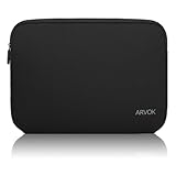 Arvok 15 15,6 16 Zoll Laptoptasche Schutzhülle Wasserdicht, Laptop Sleeve Case Laptophülle Notebook Hülle Tasche für Acer, Asus, Dell, Lenovo, HP, Samsung, 39x28x3 cm, Schwarz