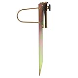 Milisten Strand Sonnenschirm Erdspieß aus Robustem Eisen Abnehmbarer Sandanker Windfest und Langlebig Praktischer Sonnenschirmhalter für Garten Camping und Strand Geeignet für