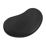Mobestech Ergonomisches Mauspad Handgelenkauflage aus Eva mit Wellenförmiger Stütze und Langlebig Schwarzes Maus Handgelenkpolster für Büro und Gaming