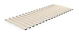 Generisch Premium Rolllattenrost 90x200cm, extra stabil, bis 150kg belastbar