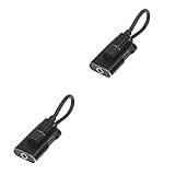 Veemoon 2 Stück 2 1 Typ-c-konverter Typ-c-kabeladapter Handy Konverter Typ Adapter Typ-c Zum Adapter Telefon-headset Typ-adapter Ladewandler USB-b-verlängerungskabel Xd-bildkartenadapter