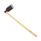 Harbour Housewares Azada Grabhacke mit Holzgriff - 110 cm - Gartenhacke in voller Größe, Gartengeräte für Gartenarbeit, Bodengraben, Jäten, Rasen- und Landschaftsbau