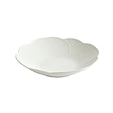 Keramik-Ofenglasur, einfarbig, Blütenblatt-Geschirr, Haushaltsgeschirr, 25,4 cm großer Suppenteller