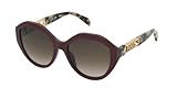 Tous Damen Sunglasses Stob90 Shiny Bordeaux 55/18/140 Sonnenbrille