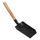 Totority Kleine Gartenschaufel mit Holzgriff Leichte und Praktische Schaufel für Gartenarbeit Erde Lockern und Entfernen für und Außenbereich