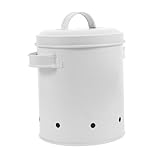 VANZACK Großer Gemüsespeicherbehälter für Kartoffeln Knoblauch und Ingwer Luftdichter Gemüsehalter mit Stabilem Boden zur Frischen Aufbewahrung von Zwiebeln und Küchenvorräten