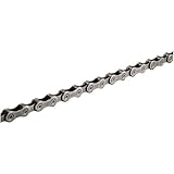 Shimano Unisex – Erwachsene E-Bike-Kette CN-E6090 10-Fach Fahrradketten, Grau, Einheitsgröße