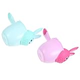 HIAKDOFT 2 Stück Shampoo-becher Für Espresso Mundwasser Flasche Rülpsen Spender Toilettenartikel Schwimmbad Gel Babys Badetassen Zum Spülen Spülbecher Für Babywannen Pp