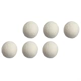 Packung mit sechs umweltfreundlichen Woll-Trocknerbällen, um Frische zu erhalten und Feuchtigkeit in Ihrer Wäsche zu reduzieren
