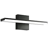 YIQAN Led Spiegelleuchte 6000K led mirror lamp 40cm 12w 1100lm Badezimmer Schrankleucht Schrank-Beleuchtung Klemmleuchte Wandhalterung