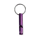 YWSTYllelty Camping Klettern Outdoor WhistleOutdoor 2pc Wandern Notfall Training Pfeife Sport Sicherheit Sicherheitsgurte Zum Heben Von Personen (Purple, One Size)