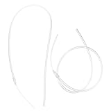 PEPLAYTAL 2 Stück Milchflaschenschläuche für Milchaufbewahrung Langlebige Wiederverwendbare Zusatzschläuche zur Sanften Säuglingsfütterung und Unterstützenden Entwöhnung