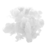 AKOOSY Hochwertige Polyesterfaser füllung Weich Elastisch für Puppen Füllmaterial Kissenfüllung Dekokissen Bastelwatte Kuscheltiere Füllwatte Waschbar Vielseitig für Kissen Polsterung