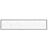 1x4m Transparente, wasserdichte Abdeckplane, Robuste Kunststoffplane mit Ösen, Transparente Plane, Kunststofffolienabdeckung für Gewächshauszubehör