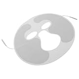 Ipetboom Haushalts Elektrodenpads Selbstklebend aus Vliesstoff Wiederverwendbare Massage Pads für Gesichtsakupunktur und Physiotherapiegeräte Tragbare Polster zur Hautpflege und