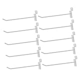 HEALEEP 10Stücke Werkzeughaken Für Stecktafel Robuste Allzweckhaken Zur Einfachen Präsentation Aufbewahrung Von Werkzeugen Für Garagen Werkstätten