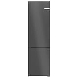 Bosch KGN39OCAF, Serie 4, Kühl-Gefrier-Kombination Freistehend, 203 x 60 cm, 260 L Kühlen + 103 L Gefrieren, Green Collection, Total NoFrost, VitaFresh XXL, Perfect Fit, LED-Beleuchtung, Anthrazit