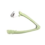 Dr. Oetker Pflaumenentkerner 15 cm, entkernt Pflaumen kuchen- und einmachgerecht im Handumdrehen, Klinge aus Metall, mit Haltegummi zum platzsparendem Verstauen, (Farbe: grün), Menge: 1 Stück