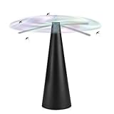 mizikuu Fliegenwedler Ventilator, Fliegenvertreiber Elektrisch Mückenschutz Fliegenabwehr Insektenabwehr Tragbarer Fliegenventilator für den Außen- oder Innentischgebrauch