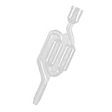 Gärluftschleuse – Nahtlose Luftschleuse | Effizientes, luftdichtes Werkzeug für Anfänger, Brauluftschleuse für die Herstellung von, Wein, Bier, Apfelwein, hausgemachtem Beizen und selbstgebrautem