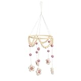 Bett Mobile | Kinderzimmer Mobile | Klingelspiel Mit Glöckchen Dekoration Zum Aufhängen über Babybett Stubenbett Beistellbett Kinderzimmer