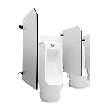 Langjiee Herren-Urinal-sichtschutz, Toilettentrennwand, Hotel/öffentliche Toilette, Wasserdichter PVC-Urinal-trennwand, Trennwand, Wandmontierte Urinal-trennwandverlängerung Für Schule/bar