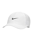 Nike Dri-FIT Club Swoosh Cap (as3, Alpha, m, l, White/Black)