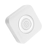 Naroote Kabeltürklingel, Ring Türklingel 12V Home Access Control System, das Keine Installation der Batterie -Tür -Glocke mit 90 DB Build in Lautsprecher Türklingel Taste für die Haustür für