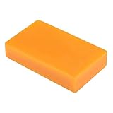 CoCud Bienenwachsblock, 3,11 x 2,12 x 0,4 Zoll, natürlicher Bienenwachsfaden, rechteckiger Wachsblock für Lederhandwerk - (Anwendungen: für Leder nähen)