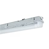 NCC-Licht LED Feuchtraumleuchte Wannenleuchte 132cm IP65 für 1 x T8 LED Röhre G13 120cm