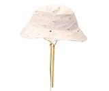 Monnëka Wendemütze für Baby und Kind | Farbenfroher, doppelseitiger Sommerhut mit UPF 30+ UV-Schutz, aus wasserdichtem Polyester | Ideal für Strand und Pool. | Sternenlicht 12 bis 18 Monate