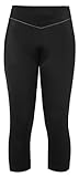 VAUDE Women's Active 3/4 Pants - Radhose Damen gepolstert