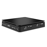 UWYRKSW DVD-High-Definition-Player, Heim-DVD-Player, TV-Box, Disc-Player, Kompatibler AV-Anschluss mit USB-Eingang, Einfache Installation, EU-Stecker